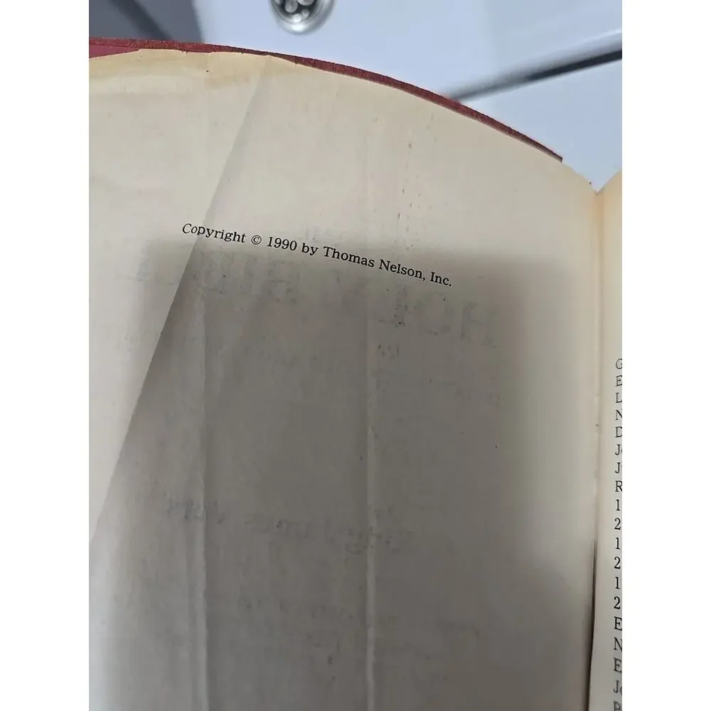 Vintage‎ King James Version (KJV) Holy Bible Giant Print Reference Edition Book